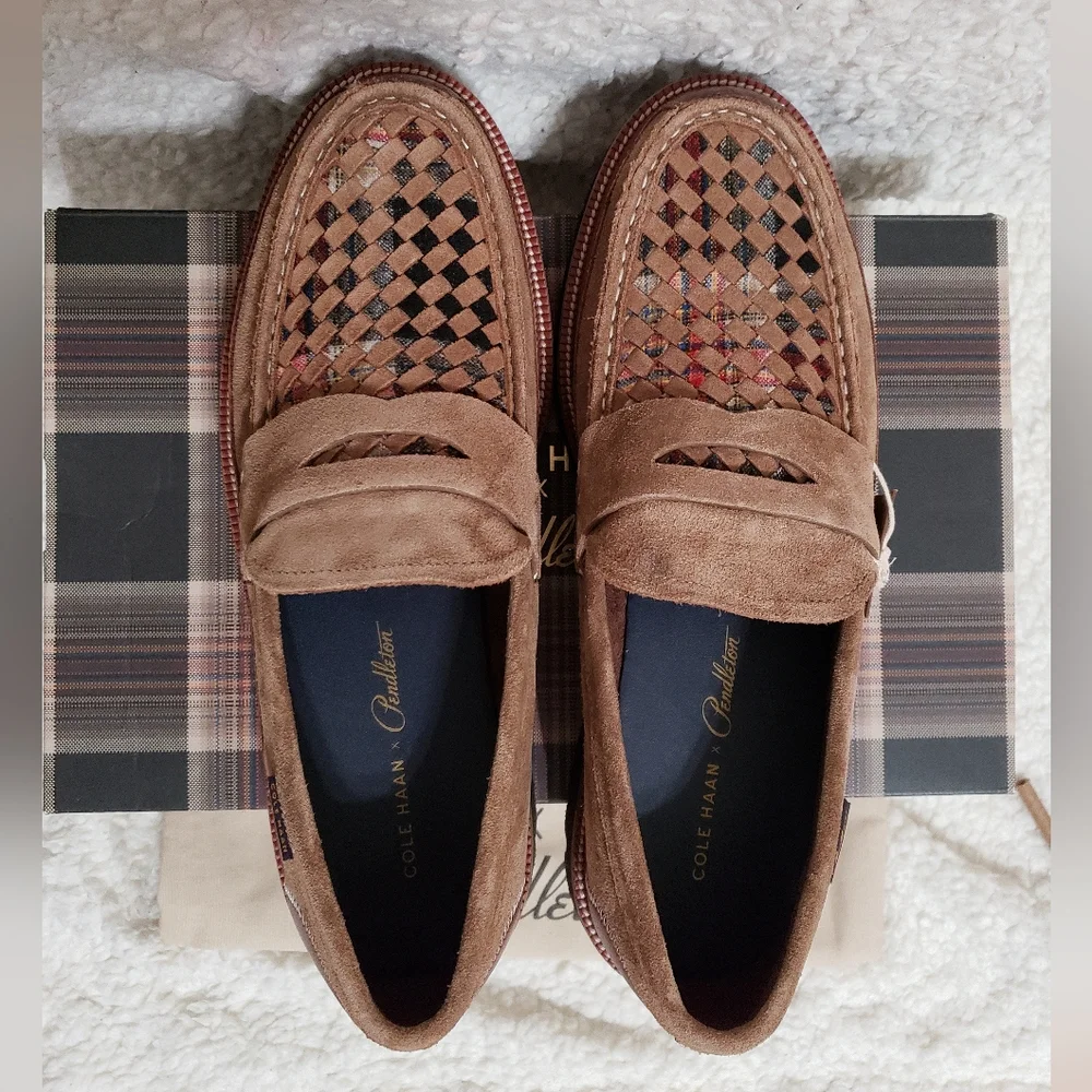 Cole HaanCole Haan x Pendleton American Classics Penny Loafers